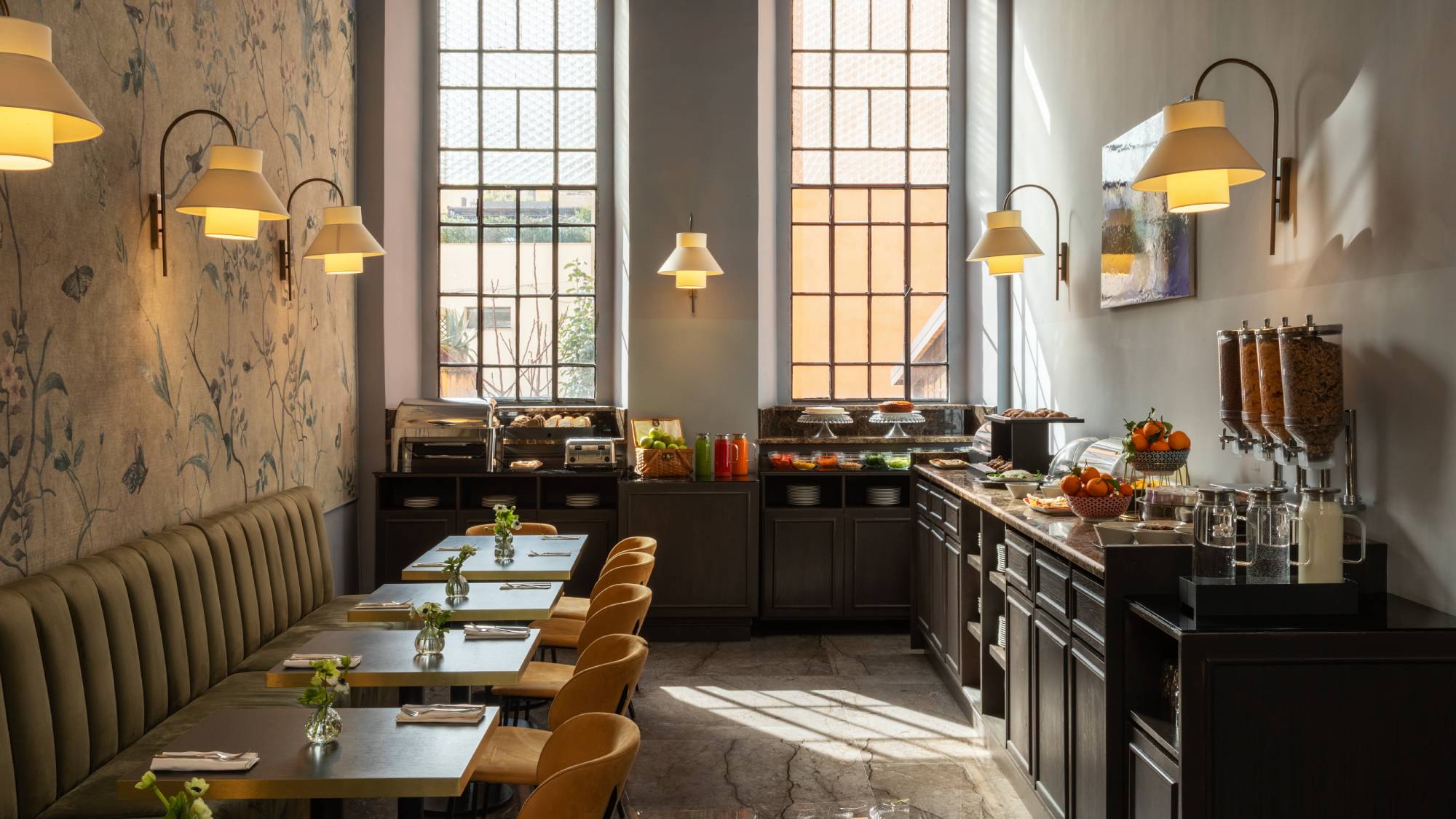 Accogliente Sala Colazioni e Area Ristorante - Hotel Viminale, BZAR hotels a Roma