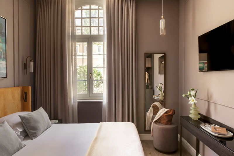 Vista generale della camera Standard - Hotel Viminale, BZAR hotels a Roma - vista 1